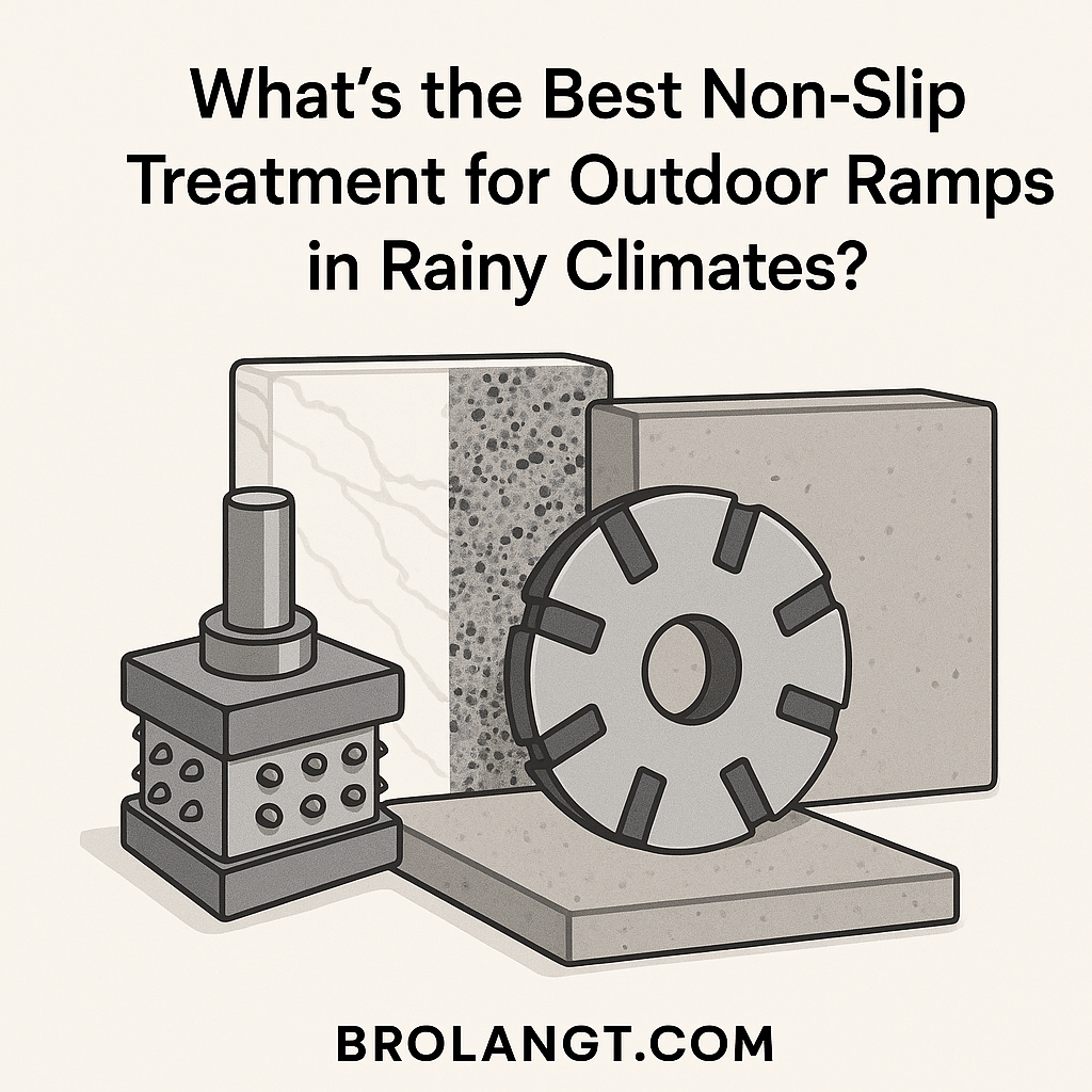 What’s the Best Non‑Slip Treatment for Outdoor Ramps in Rainy Climates?