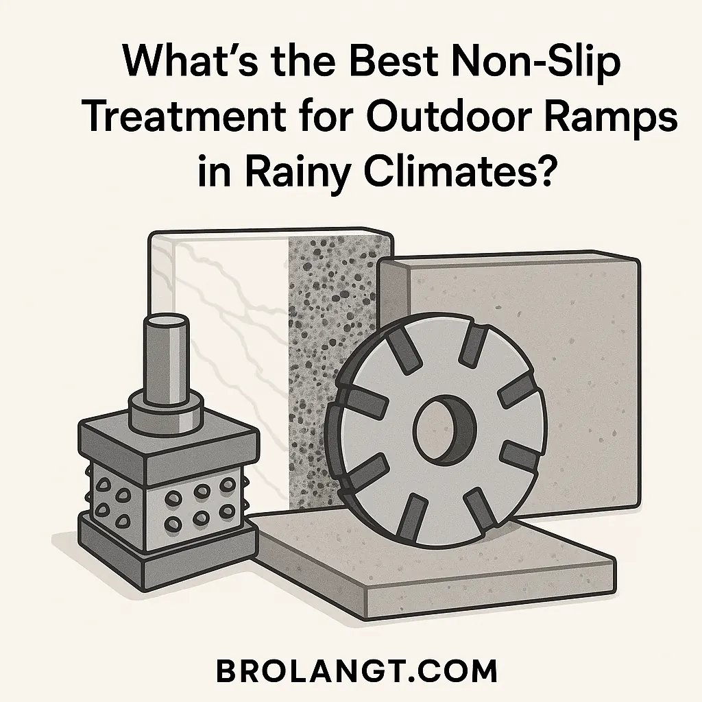 What’s the Best Non‑Slip Treatment for Outdoor Ramps in Rainy Climates?