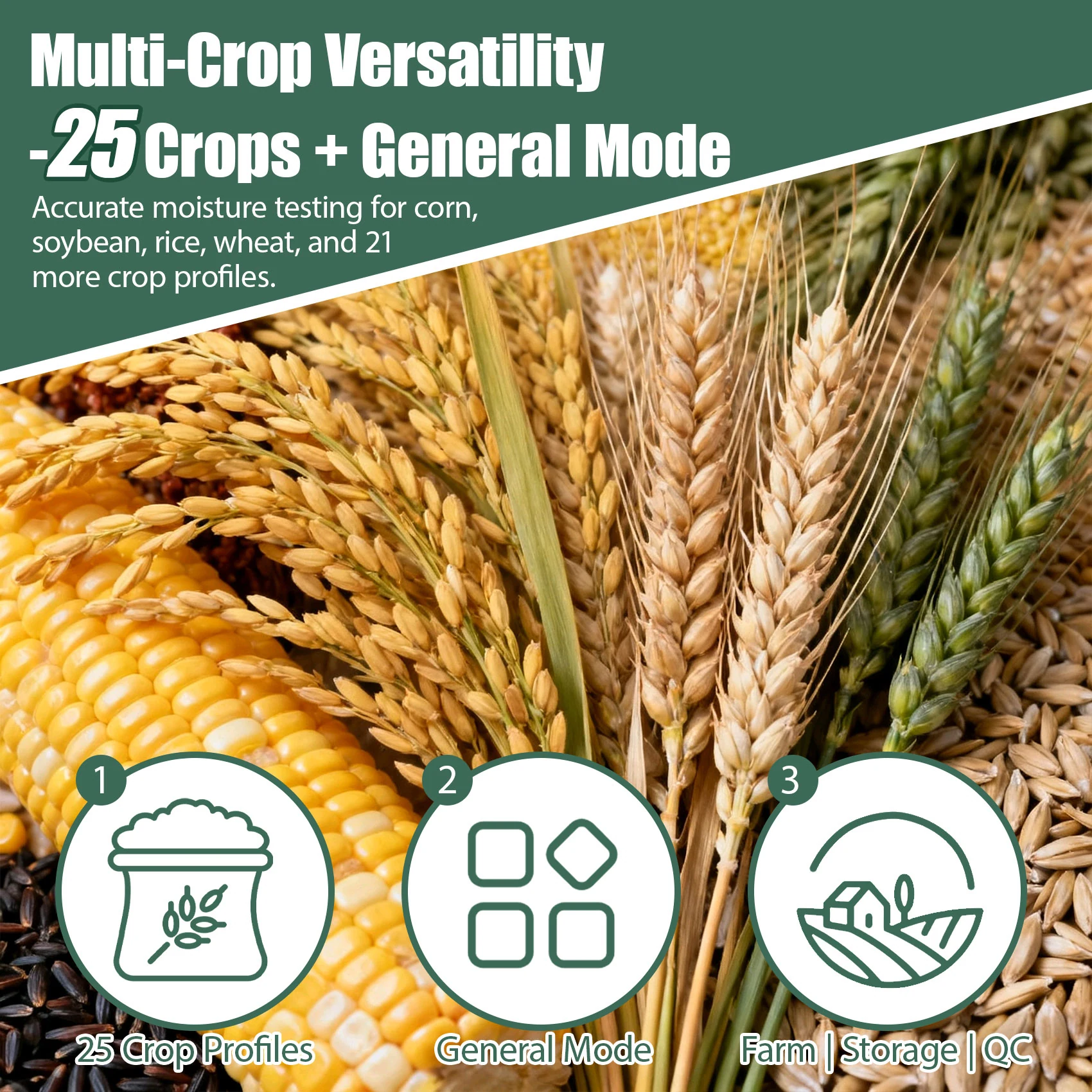 Grain Moisture Meter view 4